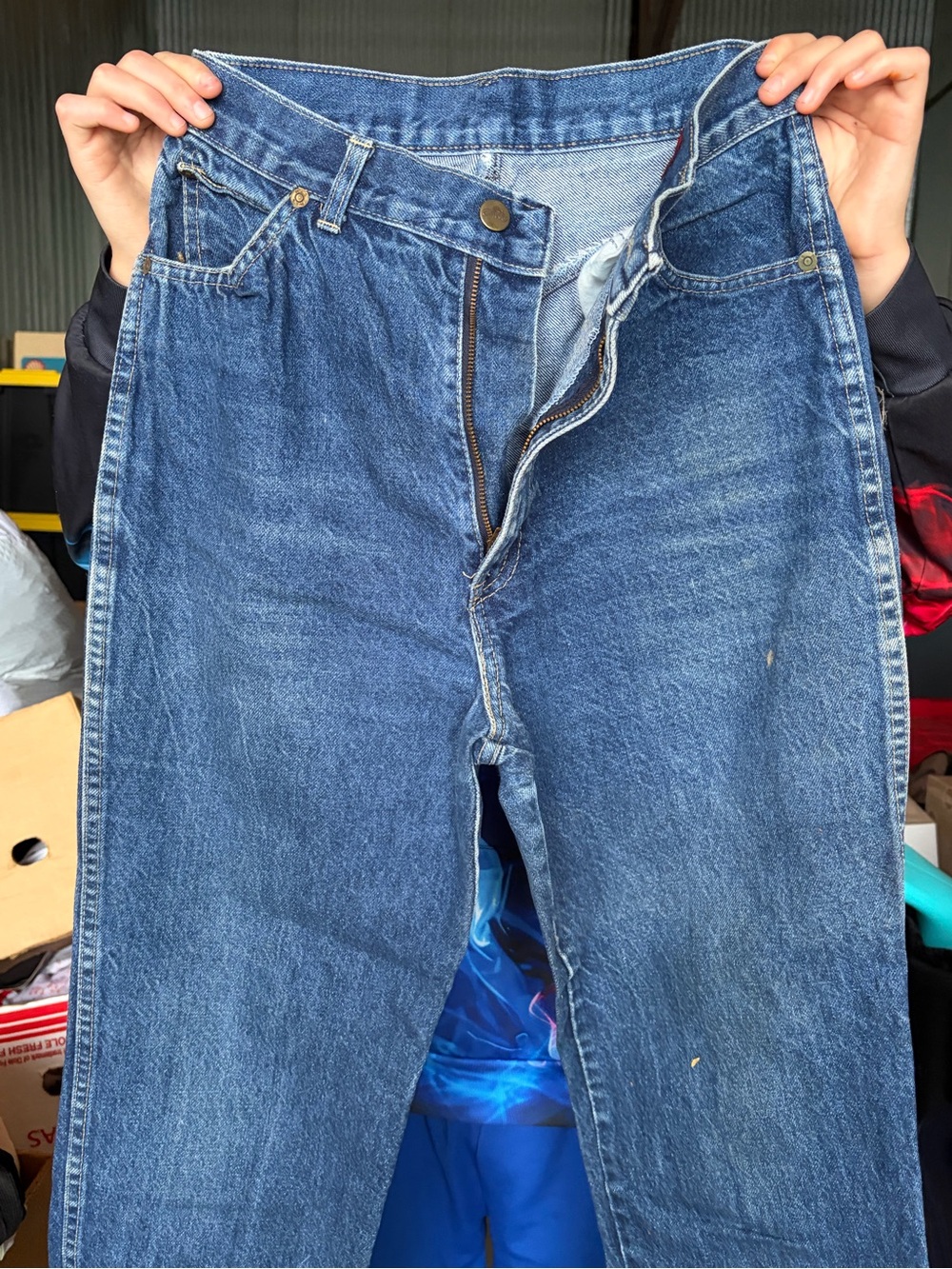 Women’s Vintage High-Waisted Chic Denim Jeans. Size 10. Rarely Worn